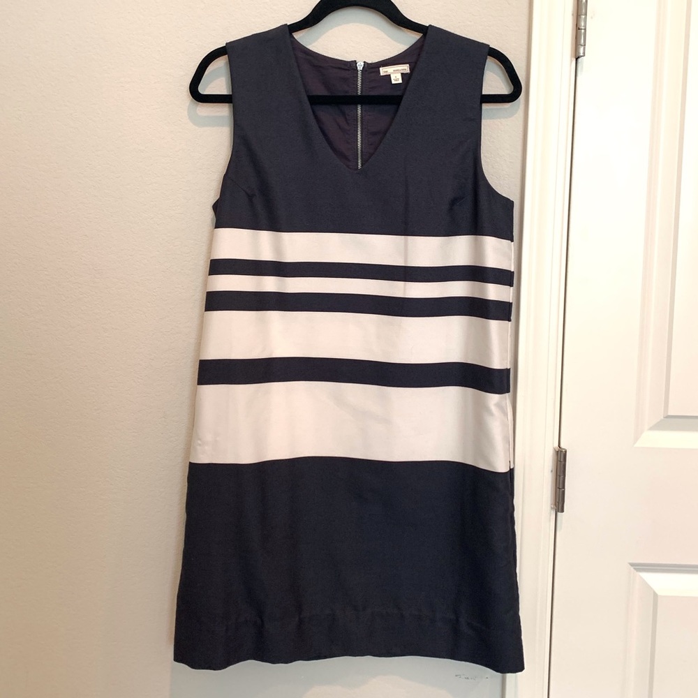 Gap Navy stripe dress